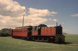131738: Moana Rua Road Ocean Beach Railway Passenger from St Kilda Ds 203