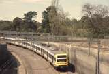 132006: Middleborough Road Suburban to Melbourne 6-car X'Trapolis 934 M leading Grade separation complete