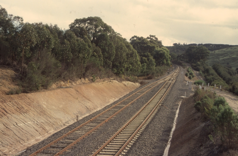132126: Hernes Oak looking towards Melbourne Loop extension complete