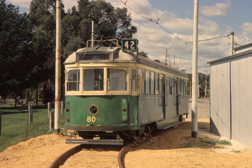 132360: Melbourne Tramcar Preservation Association Haddon SW5 809