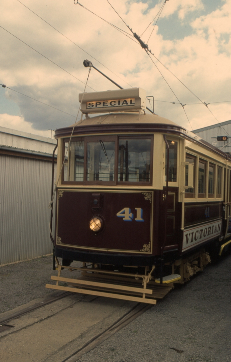 132362: Melbourne Tramcar Preservation  Association Victorian Railways No 41