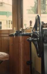 132363: Melbourne Tramcar Preservation Association Driver's controls Victorian Railways No 41