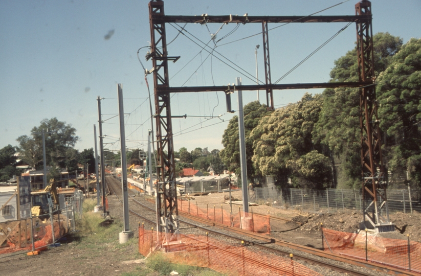 133253: Clifton Hill looking along line to Westgarth