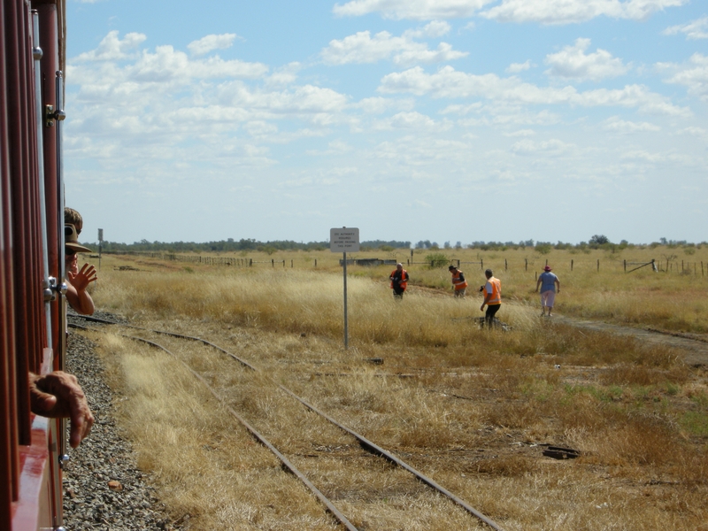 135203: Chorregon Looking towards Longreach from Up Queensland 150th Anniversary Special