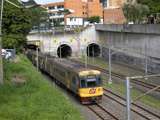 135266: Brunswick Street Tunnel Gotha Street Portal Up Suburban Set 12 trailing