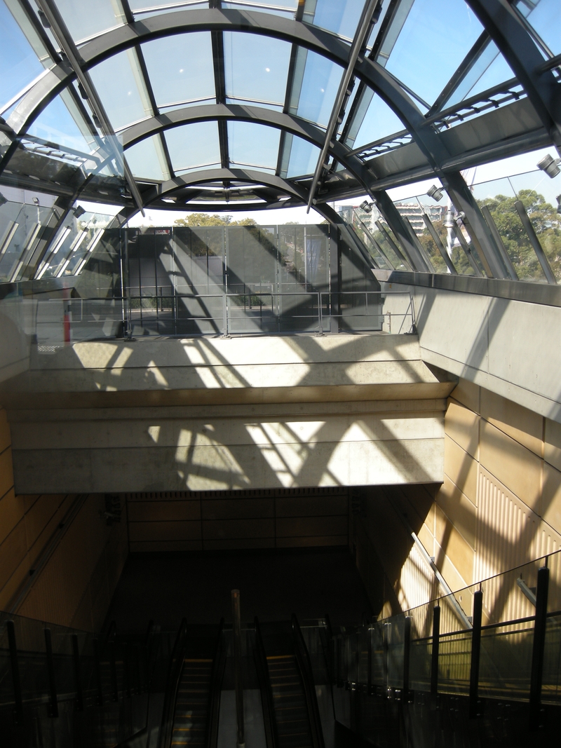 135296: Macquarie University View from Lift at Street Level