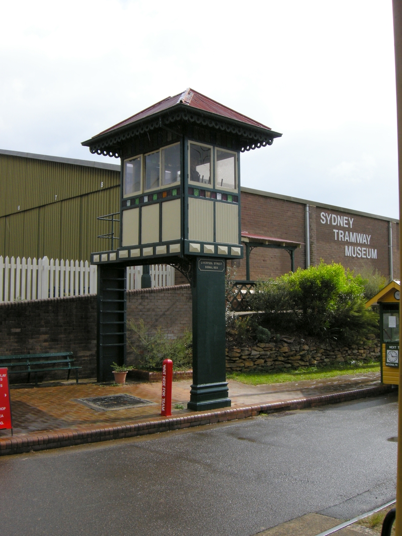 135319: Sydney Tram Museum Loftus Liverpool Street Signal Box