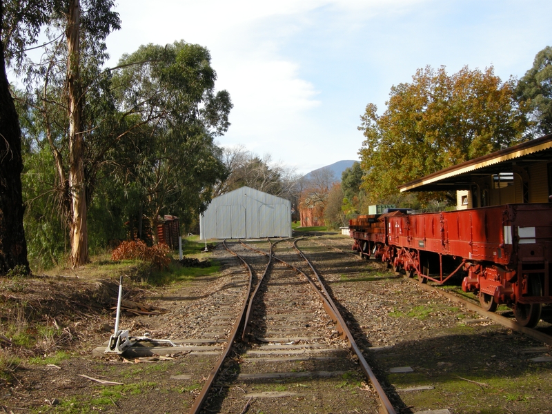 135352: Healesville looking towards end of track
