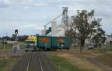 135712: Coonamble Line 523.5 km Siding Level Crossing at North end looking towards Sydney
