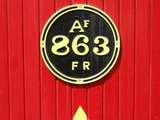 135916: Middlemarch Number Plate on Van AF 863