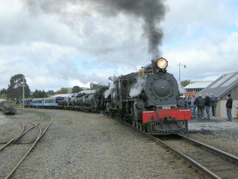 136028: Palmerston Up Main Line Steam Trust Special Ab 663 Jb 1236