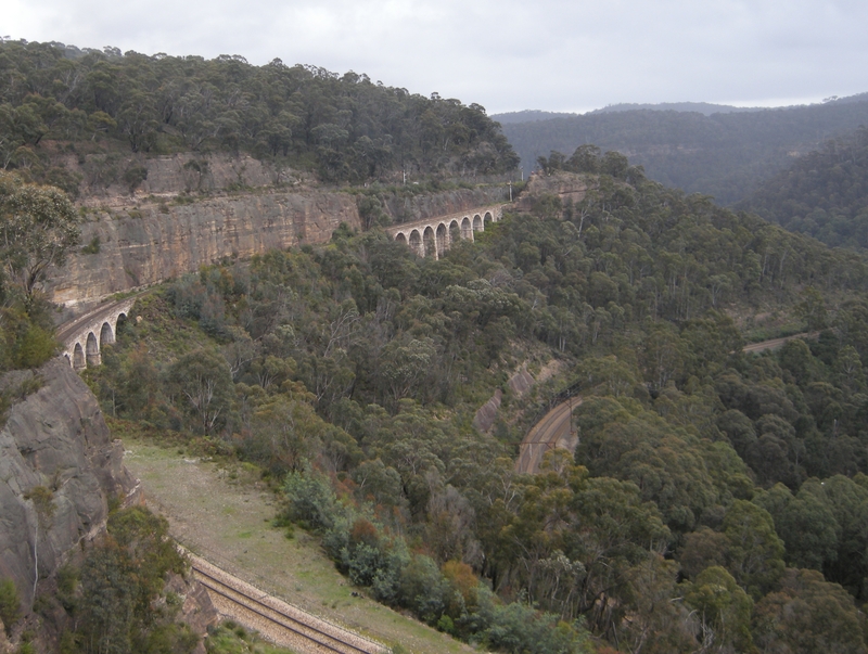 136153: No 2 and No 3 Viaducts Lithgow Zig Zag