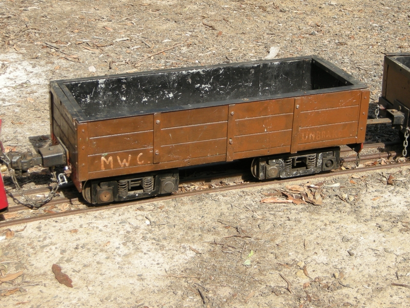 136269: Diamond Valley Railway Wagon in consist of Work Train
