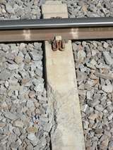 136411: Wangaratta East Line Track defect at platform