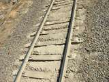 136461: Wangaratta Mud holes in East Line at platform