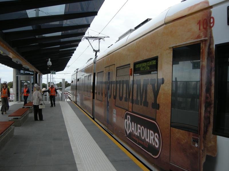 136674: South Road Overpass to Hindmarsh Flexity 109