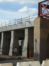 136714: Port Adelaide City end of Platform structure