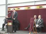 137615: PBPS Museum Menzies Creek 50th Anniversary Speaker Edward O'Donahue Parliamentary Secretary for Transport Victoria