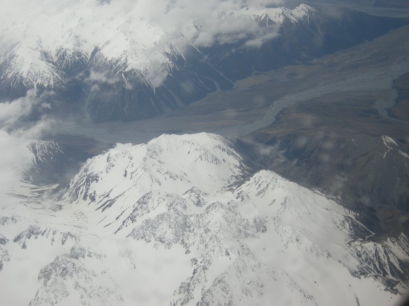 201536: New Zealand Southern Apps viewed from plane