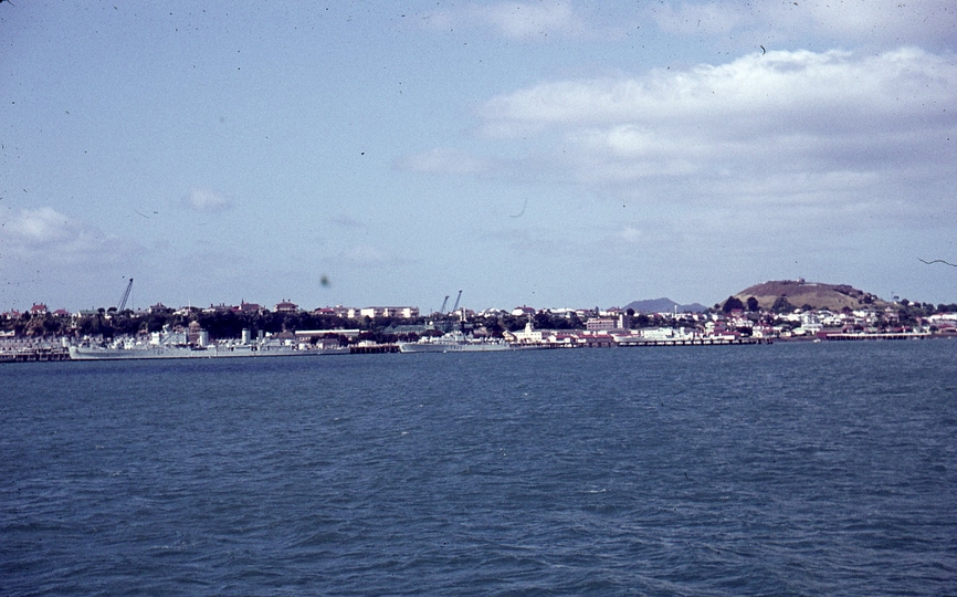 400034: Auckland Harbour looking towards Naval Depot