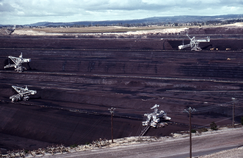 400468: Morwell Victoria Open cut brown coal mine