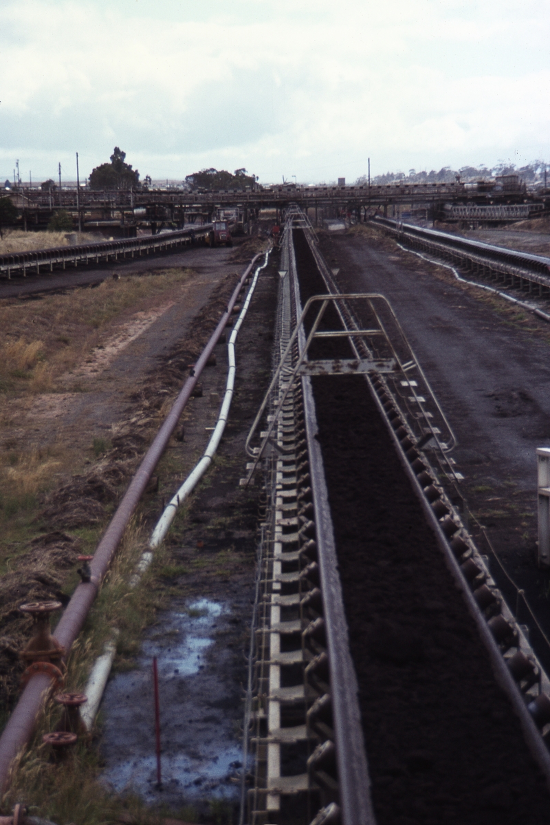 400470: Morwell Victoria Open cut brown coal mine conveyor systems