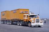 400546: West Webb Dock Victoria Canadian B-Double Truck