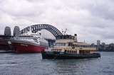 400706: Circular Quay NSW 'Southern Cross' and Sydney Ferry 'Supply'