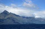 401003: Lake Wakitipu South Island NZ Shore and mountains opposite Queenstown