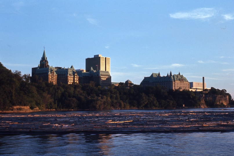 401195: Ottawa ON Canada viewed from Ottawa River
