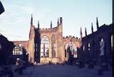 401363: Coventry Warwickshire England Ruins of First Cathedral