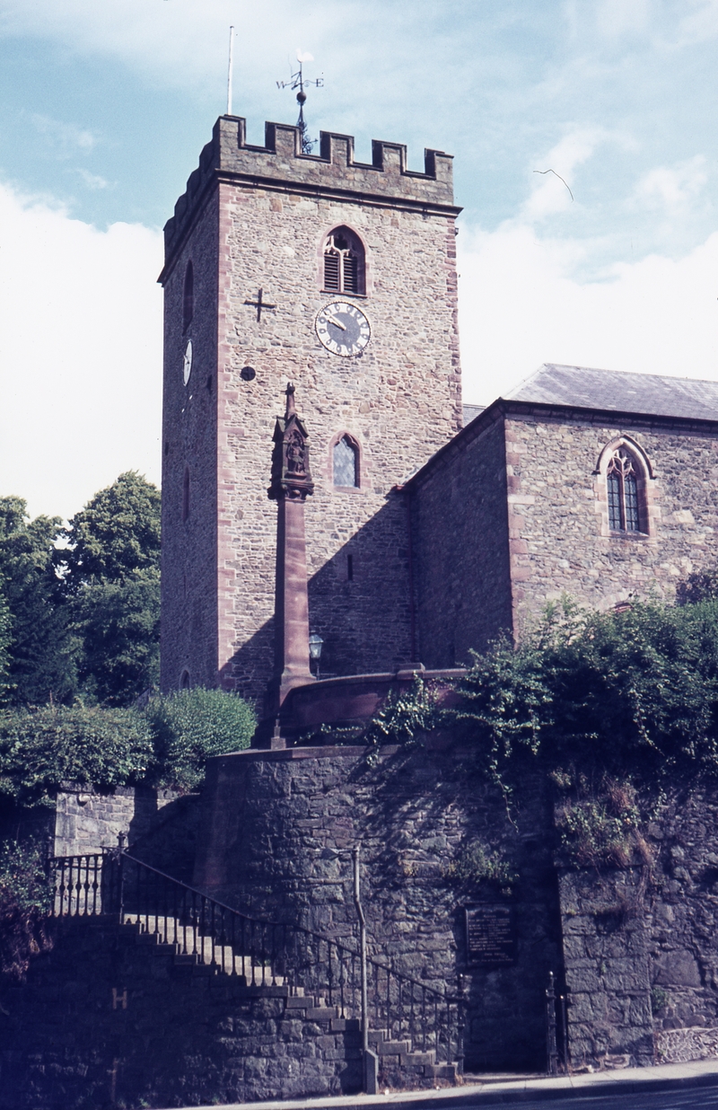 401368: Welshpool Montgomeryshire Wales Church of England Church