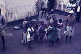 401503: Children waiting for train at Fort Ternan Kenya
